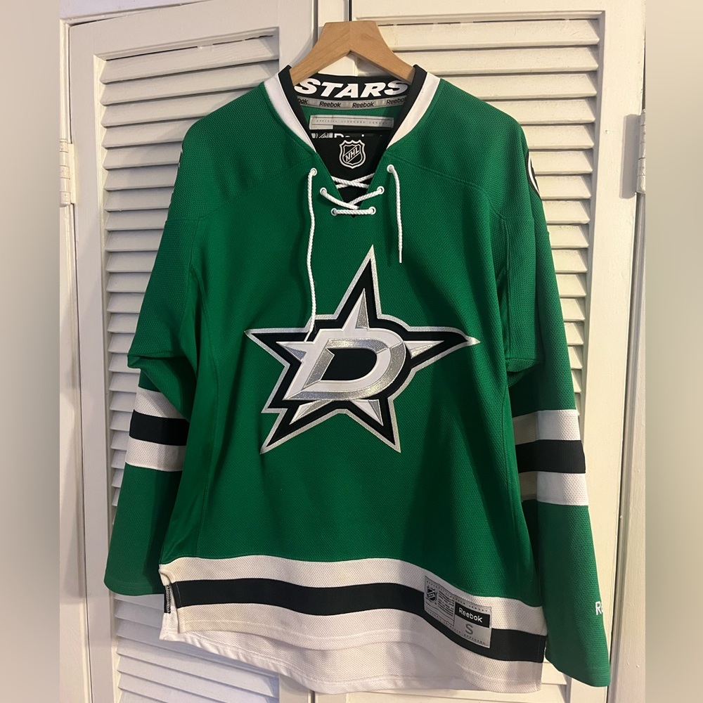 Authentic DALLAS STARS GREEN/HOME 2013-2017 NHL LICENSED REEBOK HOCKEY JERSEY